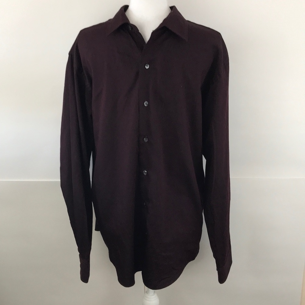 Van Heusen Large Button Down Mens Tee